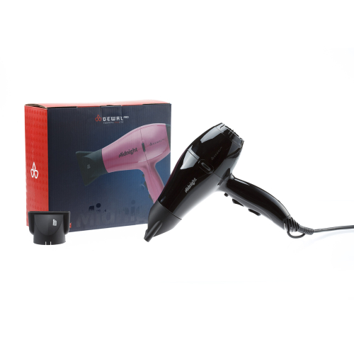 Hair dryer 2000W Midnight DEWAL 03-107 Black